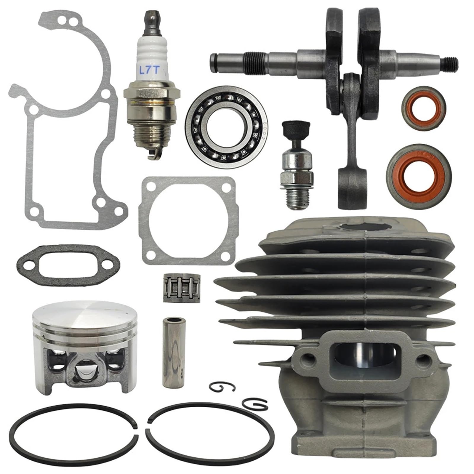 44.7mm Big Bore Cylinder Piston Top End Gaskets Kit Fit For Stihl MS260 026 PRO 024 MS240 024AV 024S