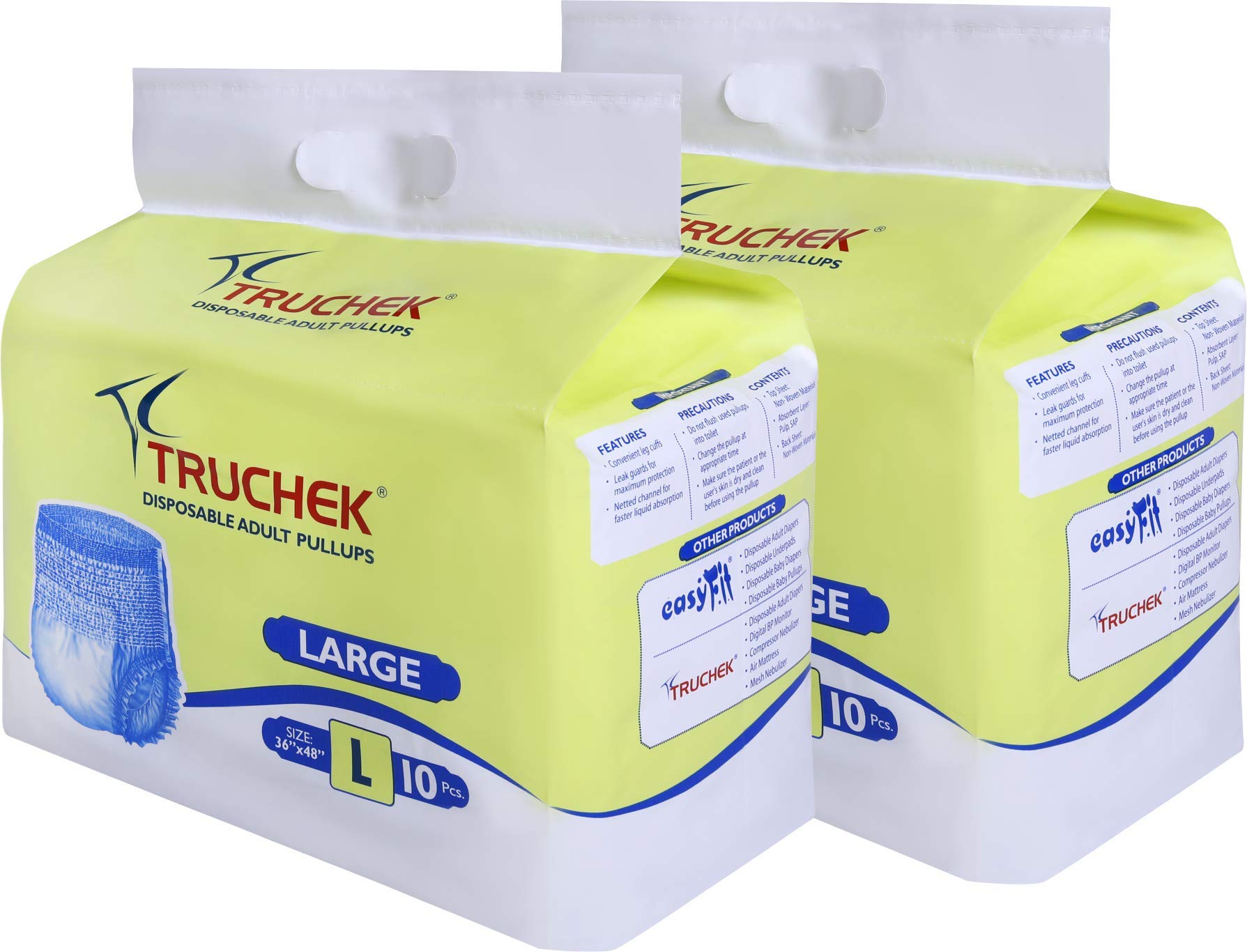 TRUCHEKAdult Pull-up Large (Pack of 2)