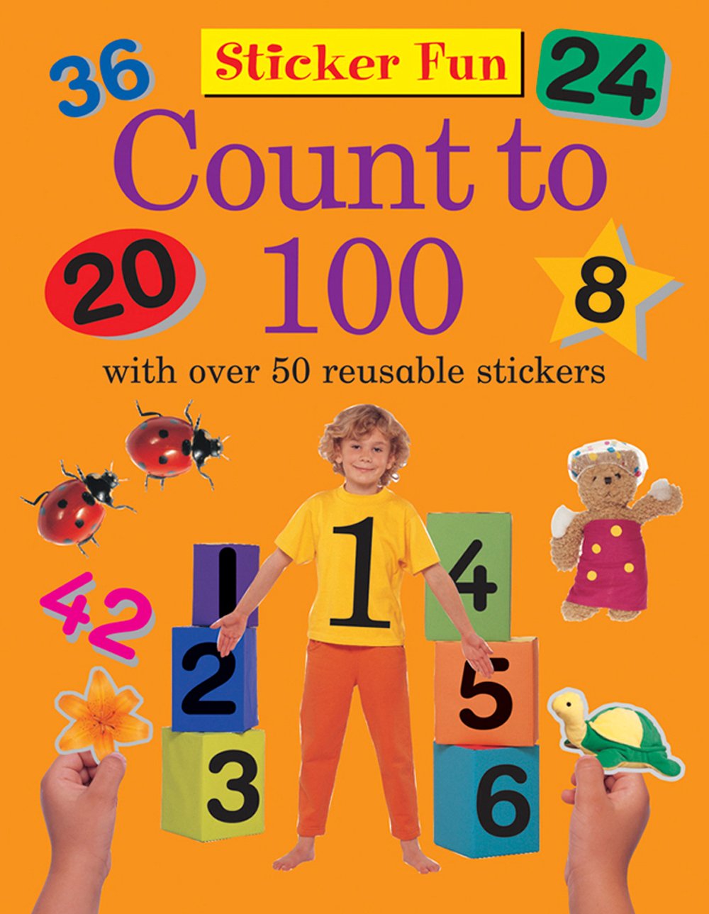 Sticker Fun - Count to 100: With over 50 Reusable Stickers
