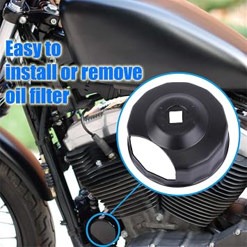 Kiwi Master 76mm 14 Flutes Oil Filter Wrench for 1984-2021 Harley