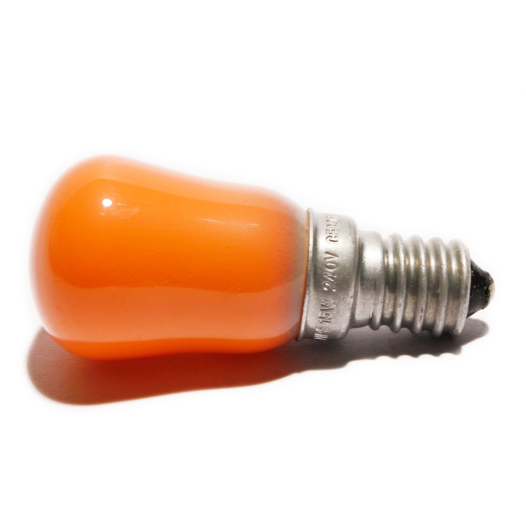 Compton Pygmy 15w Amber Coloured Lamp SES E14 Small Screw Cap Sign Light Bulb SIG15ASES, Amber-coloured - Image 3