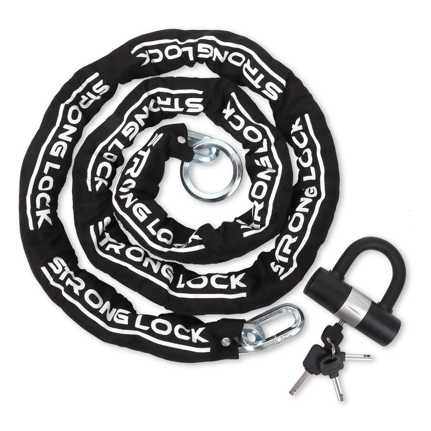 【数量限定】AKM バイクロック極太チェーンロック φ(直径)12mm×900m Amazon.co.jp: AKM バイクロック【高い耐切断性】極太チェーンロック φ