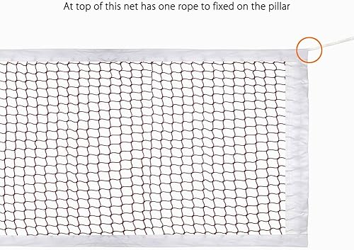 Miniatura 2 de Red de bádminton, juegos de bádminton para patios traseros con red de bádminton para patio trasero, red de bádminton portátil para torneo de