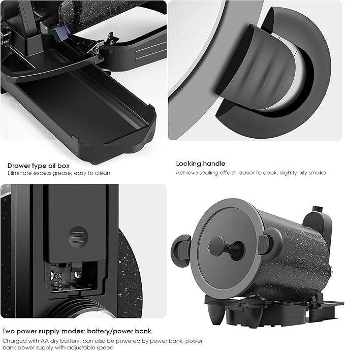 Máquina de Cocción Automática 2L, Cocina Eléctrica, Color Negro miniatura 4