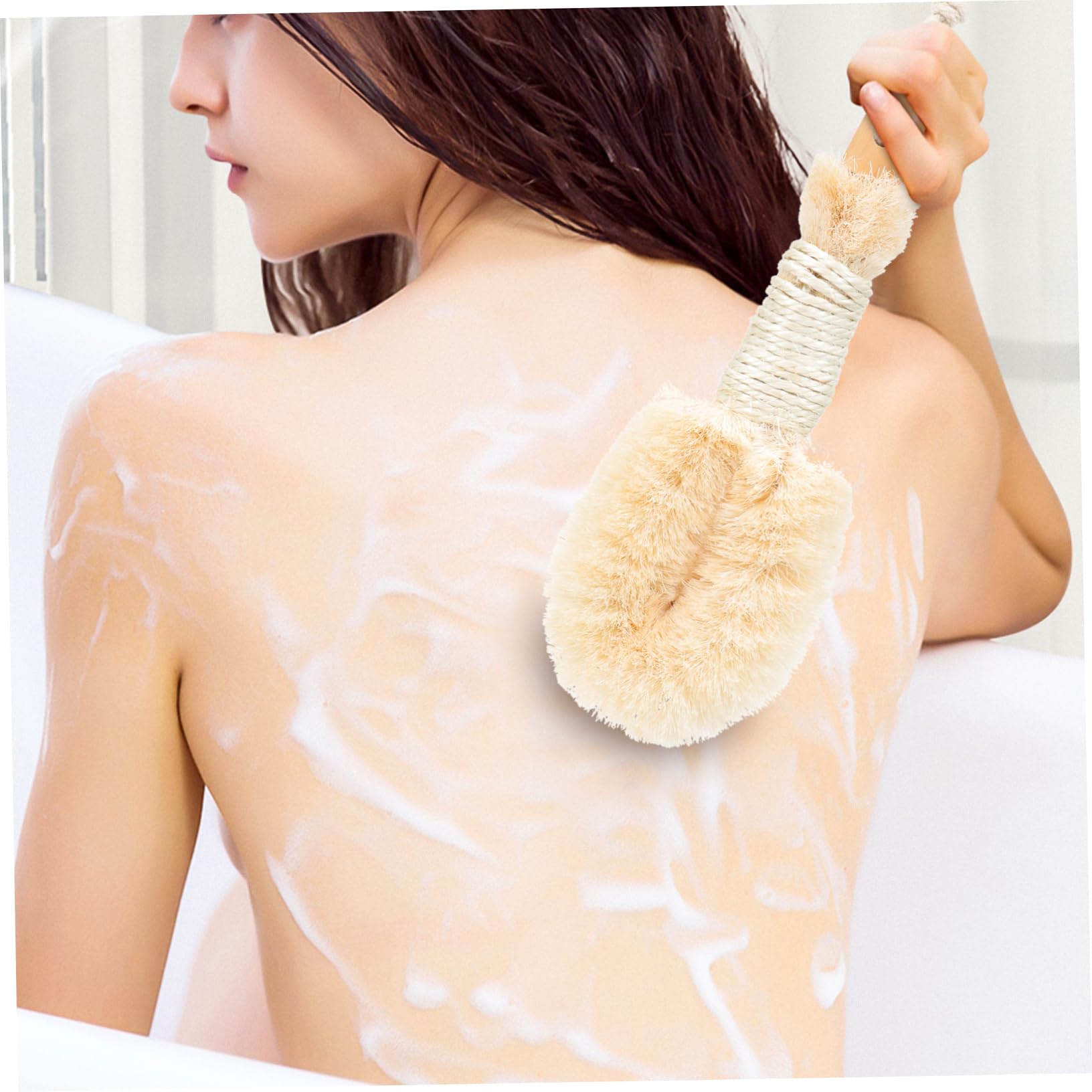 Didiseaon 3pezzi Spazzola Esfoliante Per Bagno Vegetale Strumento Per Pulizia Della Perfetta Per Casa e Hotel Leggera e Confortevole