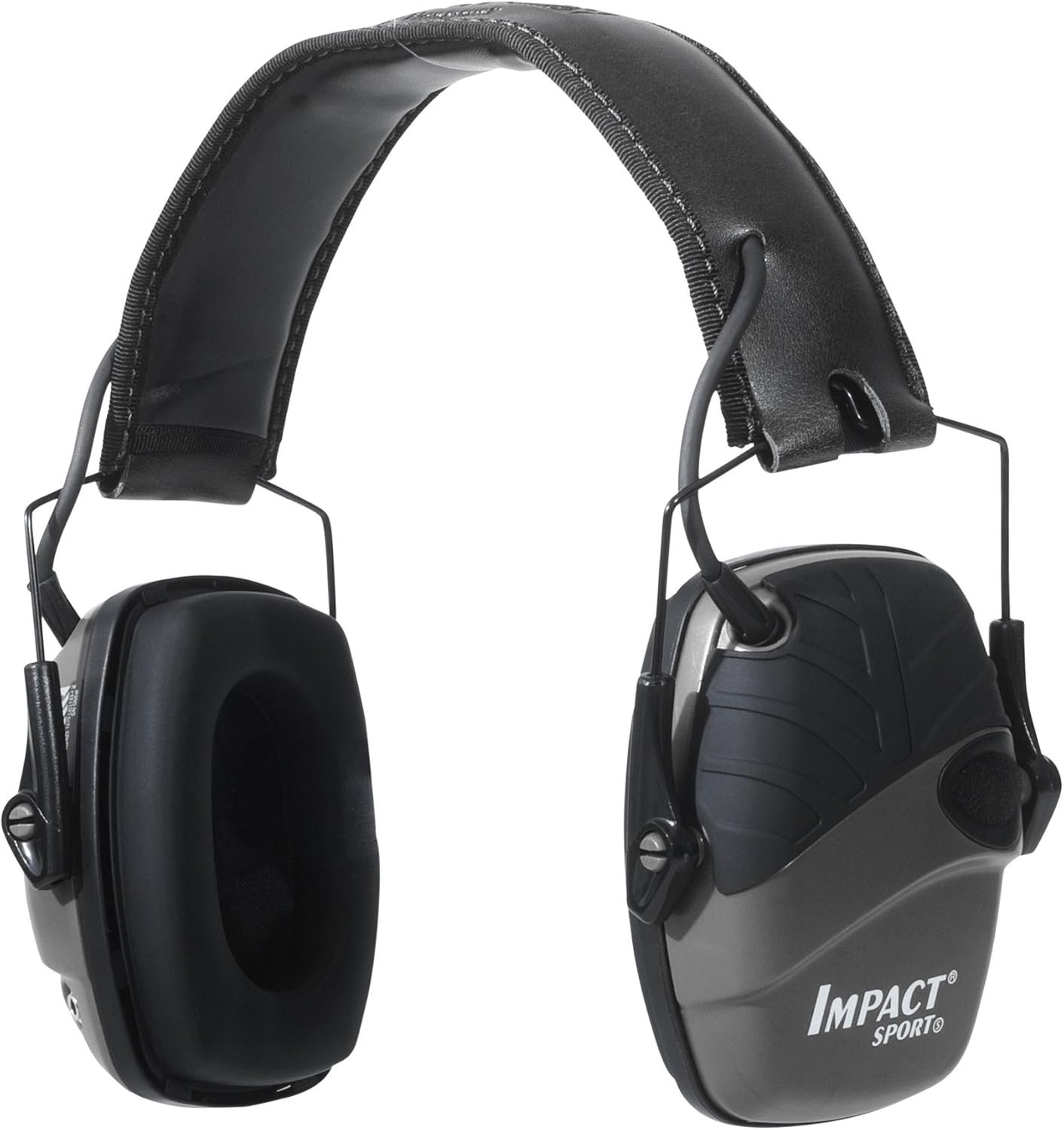 Howard Leight by Honeywell Impact Sport Sound Amplification Electronic Shooting Earmuff, Black : Sports & Outdoors