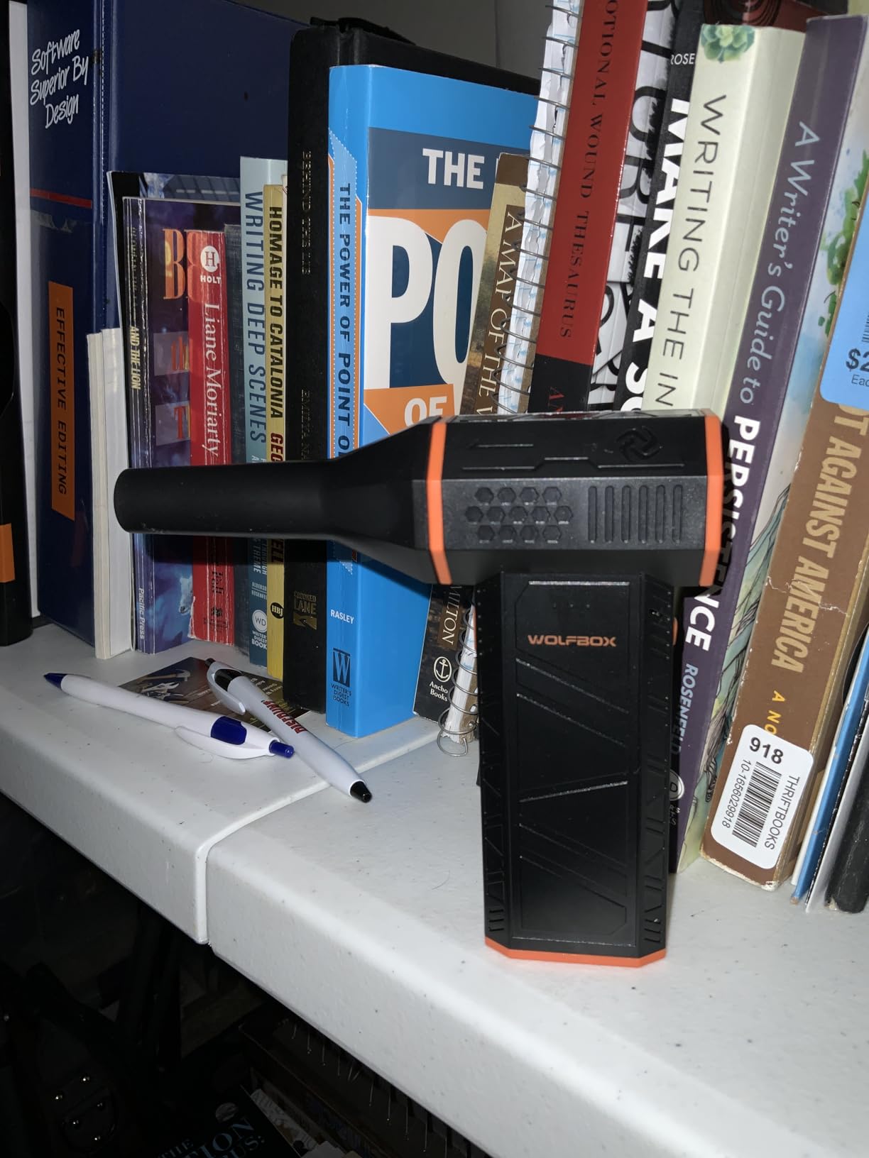 WOLFBOX MF50 Compressed Air Duster-110000RPM Super Power Cordless Air Duster, 3-Gear Adjustable Mini Blower with Rechargeable Battery, Dust Blower for Computer, Keyboard, House, Outdoor and Car photo review