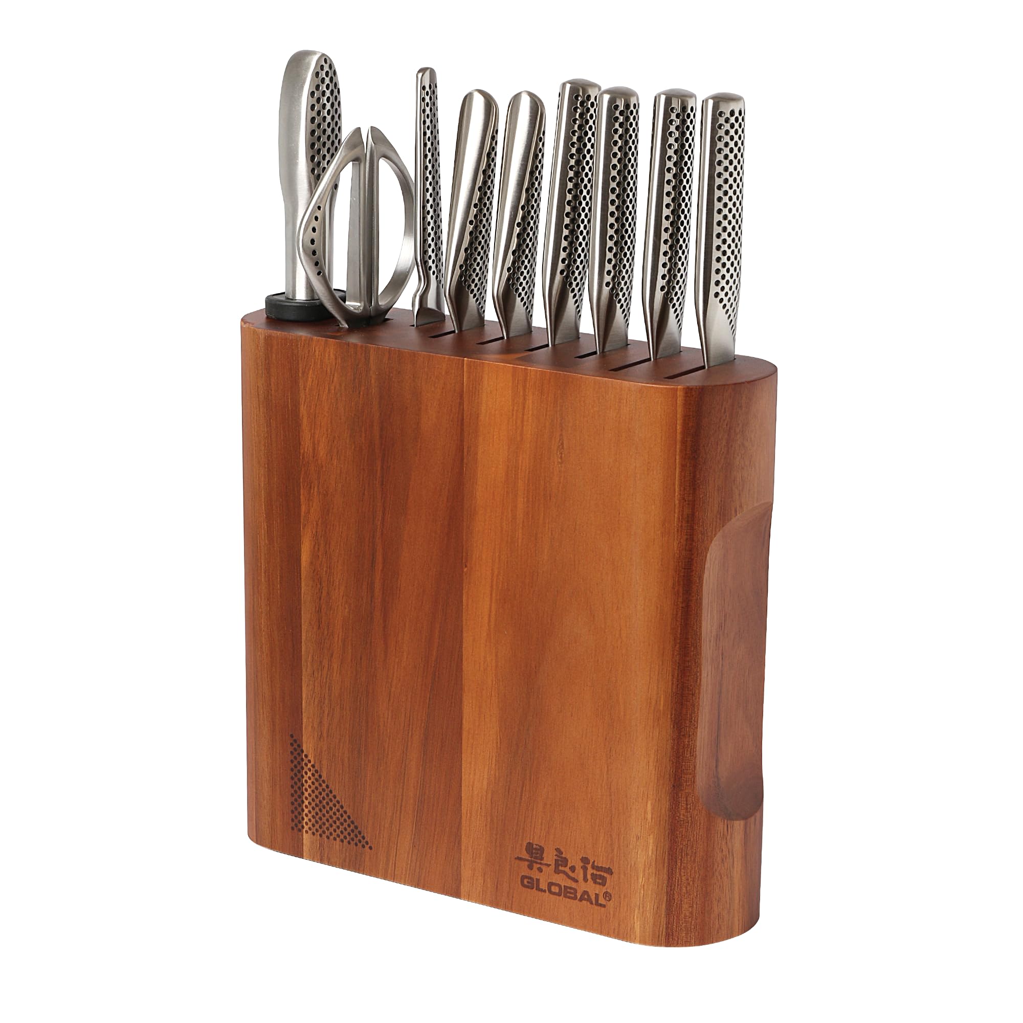 Global Kanpeki 10pc Knife Block Set