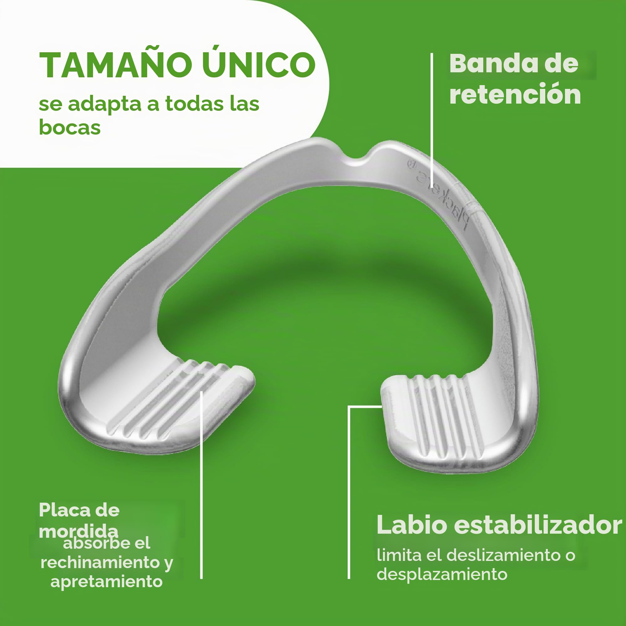 Plackers Grind No More Protector de noche dental para moler los dientes, 16 unidades