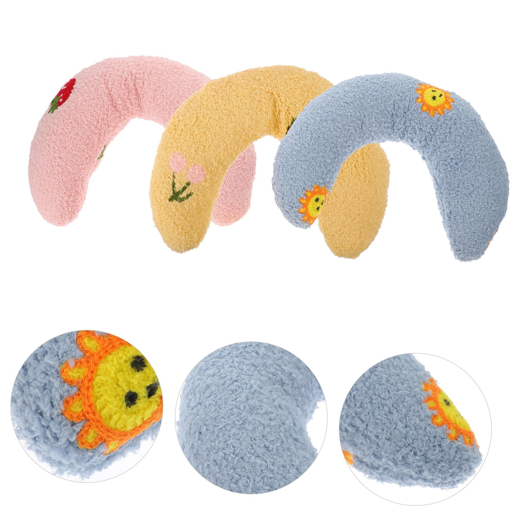 SUPVOX Ergonomic Dog Pillow Neck Support Pillow for Calming and Comfortable Sleep