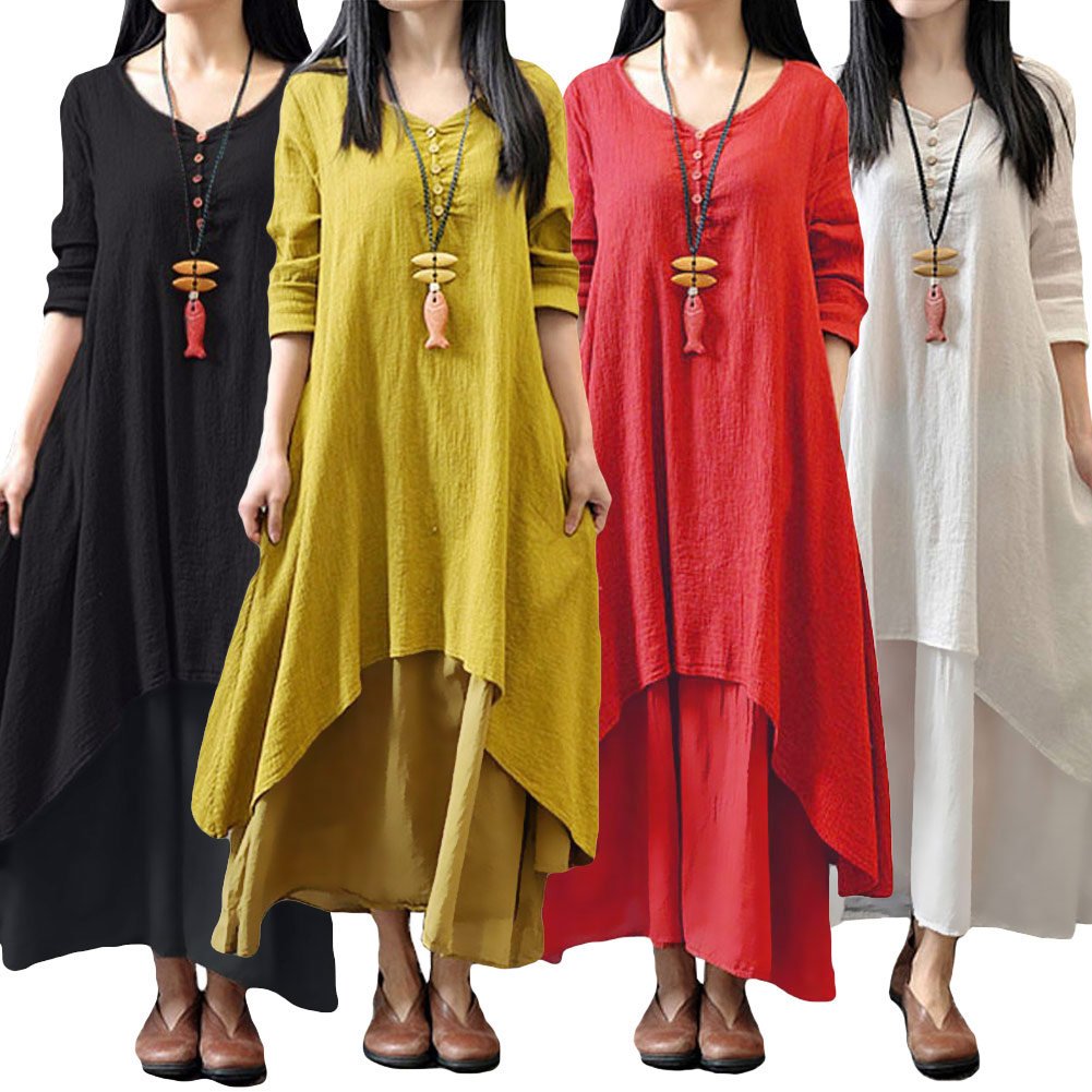 romacci Women Boho Dress Casual 