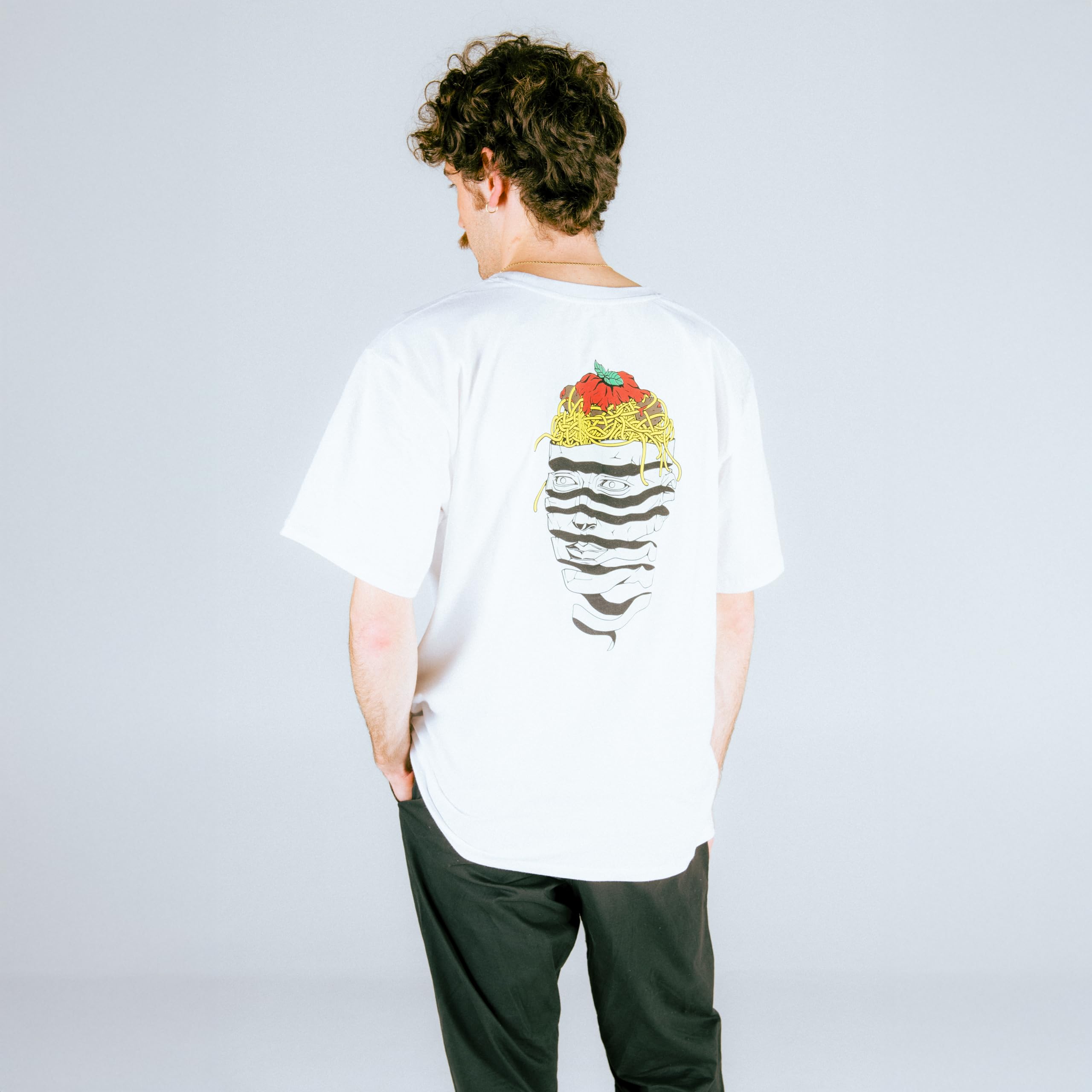 Rock Experience Spaghetti Brain SS Man T-Shirt T-Shirt Homme (Lot de 1)