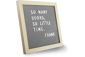 Crystal Lemon Letter Board - The Perfect Canvas for Your Words