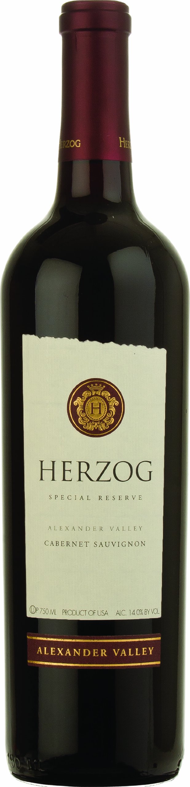 Herzog - Special Reserve - Alexander Valley Cabernet Sauvignon, 1 x 750ml