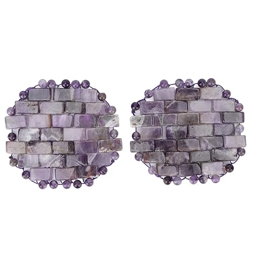 Máscara de ojos de jade, paquete de ojos de amatista, eliminación de hinchazón, ojeras que se desvanecen y jadestone masajeador de ojos,