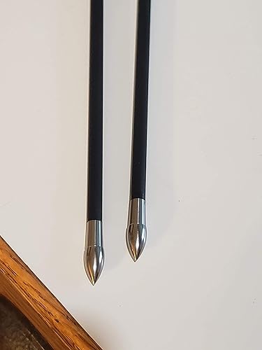 Miniatura 20 de Puntos de campo de tiro con arco de acero inoxidable, varios diámetros exteriores, 100/125 granos, tornillos en puntas de campo de tiro con arco