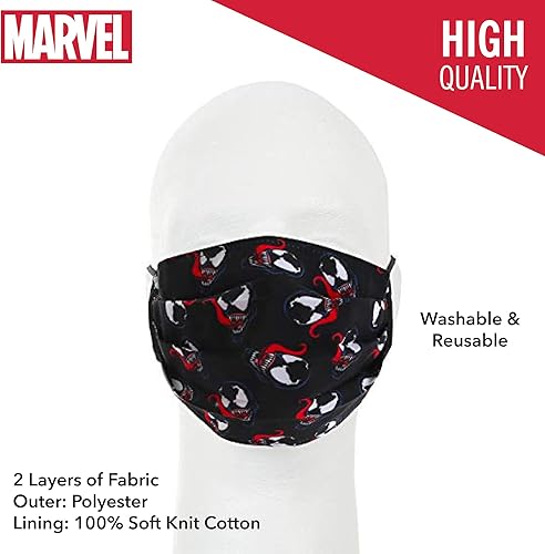 Miniatura 5 de Marvel's Venom - Cubierta plisada para adultos, Multi