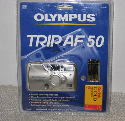 OM SYSTEM OLYMPUS 1.378 in Trip Autofocus 50 QD Cámara