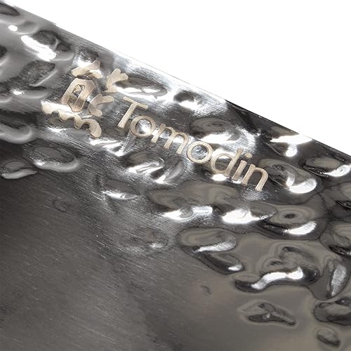 Miniatura 43 de BambooMN Cuchilla china - 8.5" hoja lisa mango plateado - 1 cuchillo Cuchilla lisa mango plateado