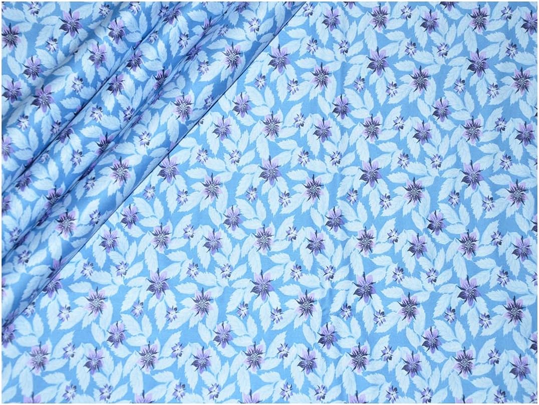Vozone Men's Pure Cotton Printed Shirt Fabric (Unstitched) (Multi-color) (VPSF010)