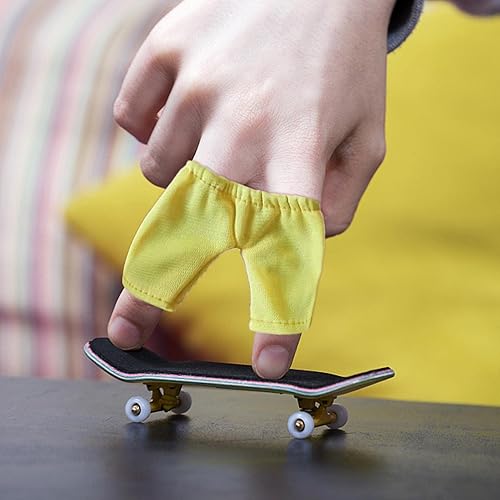 Miniatura 2 de Chenfly Conjunto de juguetes de ropa para los dedos, mini pantalón con punta de los dedos, mini camiseta para recuerdos de fiesta de movimiento,