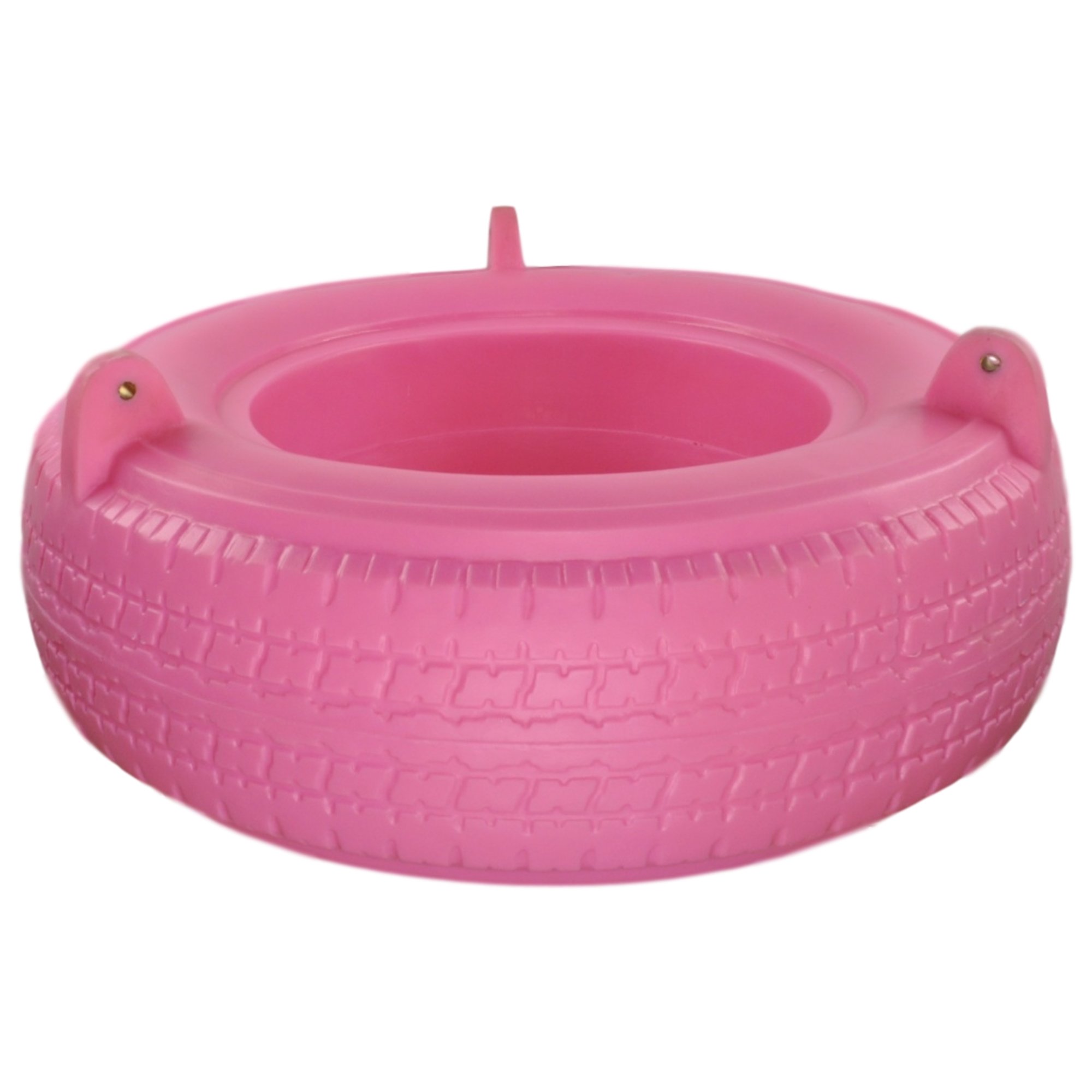 Swing Set Stuff Inc. Rotomold Tire with SSS Logo Sticker Playground Attachment, Pink