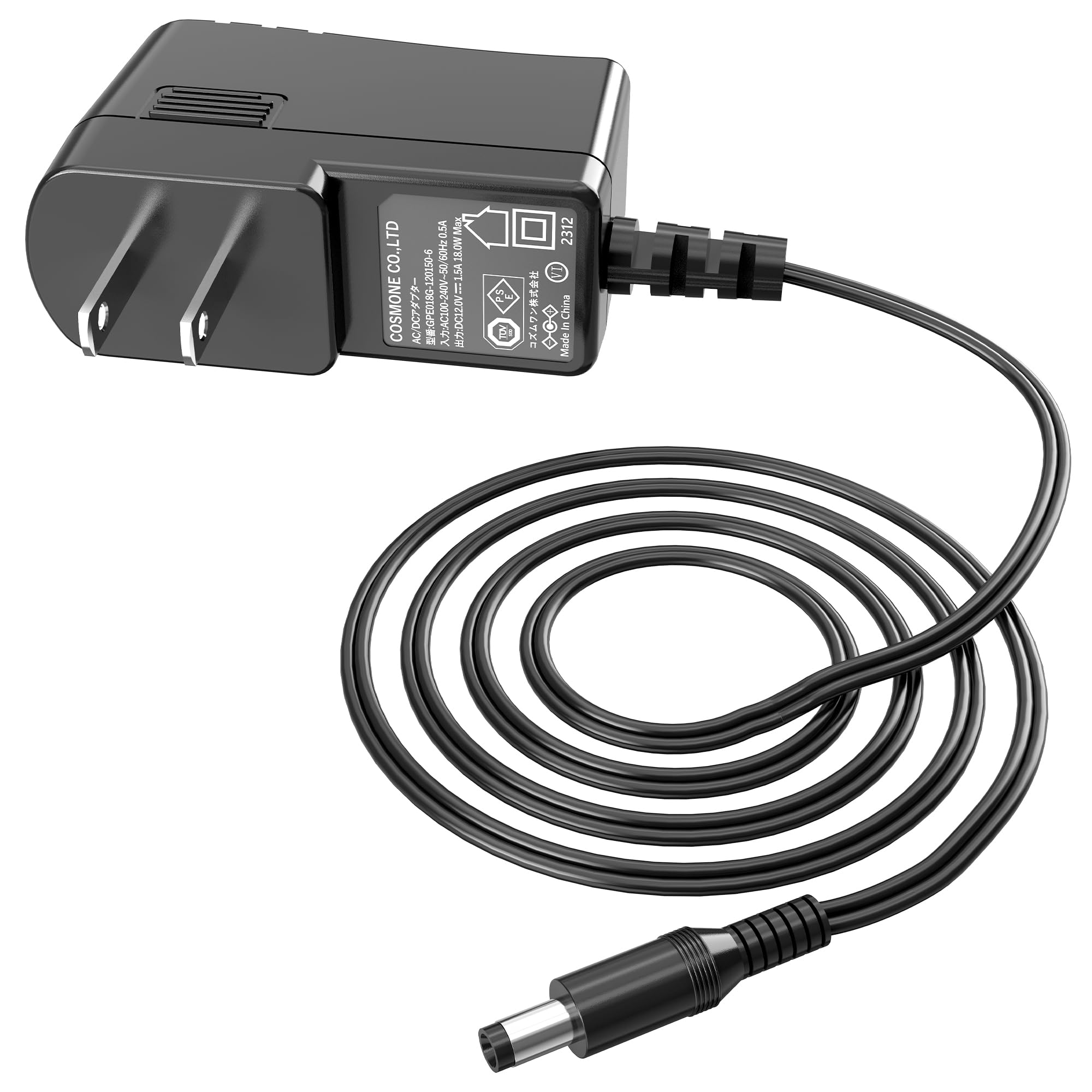 Amazon.co.jp: 12v1.5A 18W AC DCアダプター AC/DCコンバータ AC DC