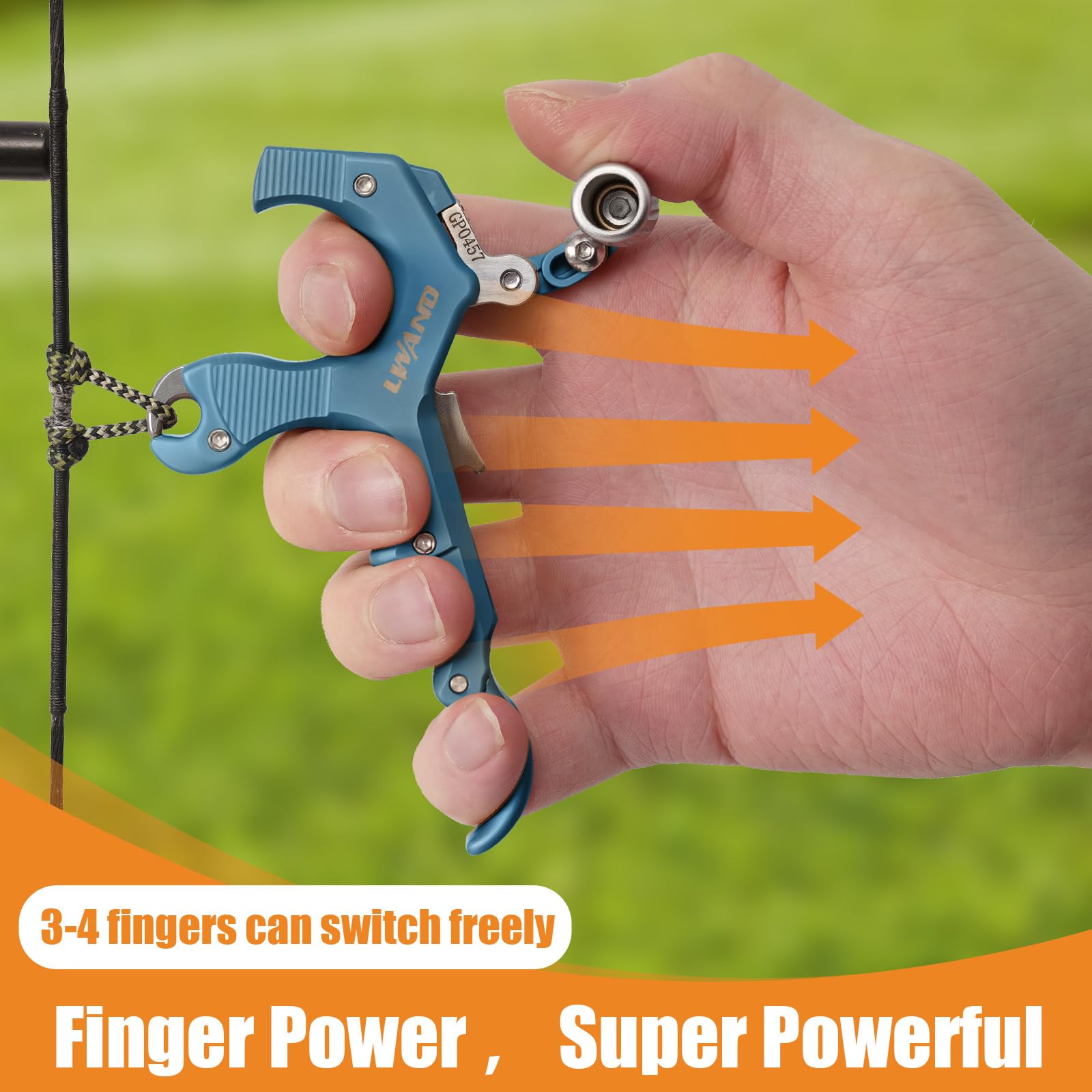 Red BCY #24 D Loop Rope Release Material 10'