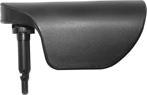 Rldym 8J1823533C - Manija de liberación del capó del capó, color negro, repuesto para Audi TT TTS 2007-2015 8J1823533B