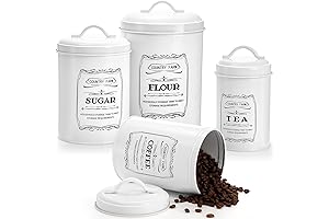 Farmhouse Canister Set: Refresh Your Kitchen with Style