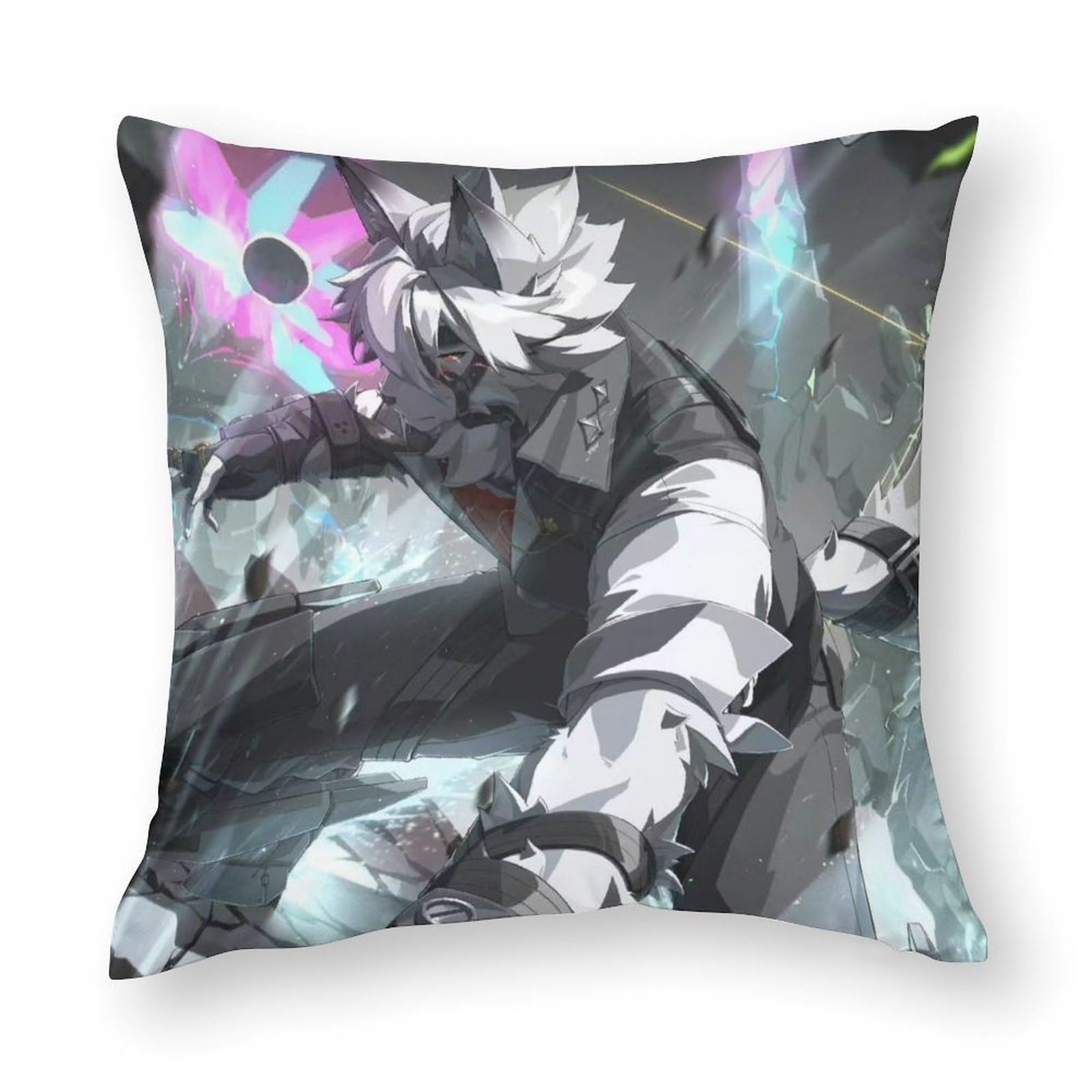 ビンテージラグパッチワーククッションカバーA 45×45 アンティーク