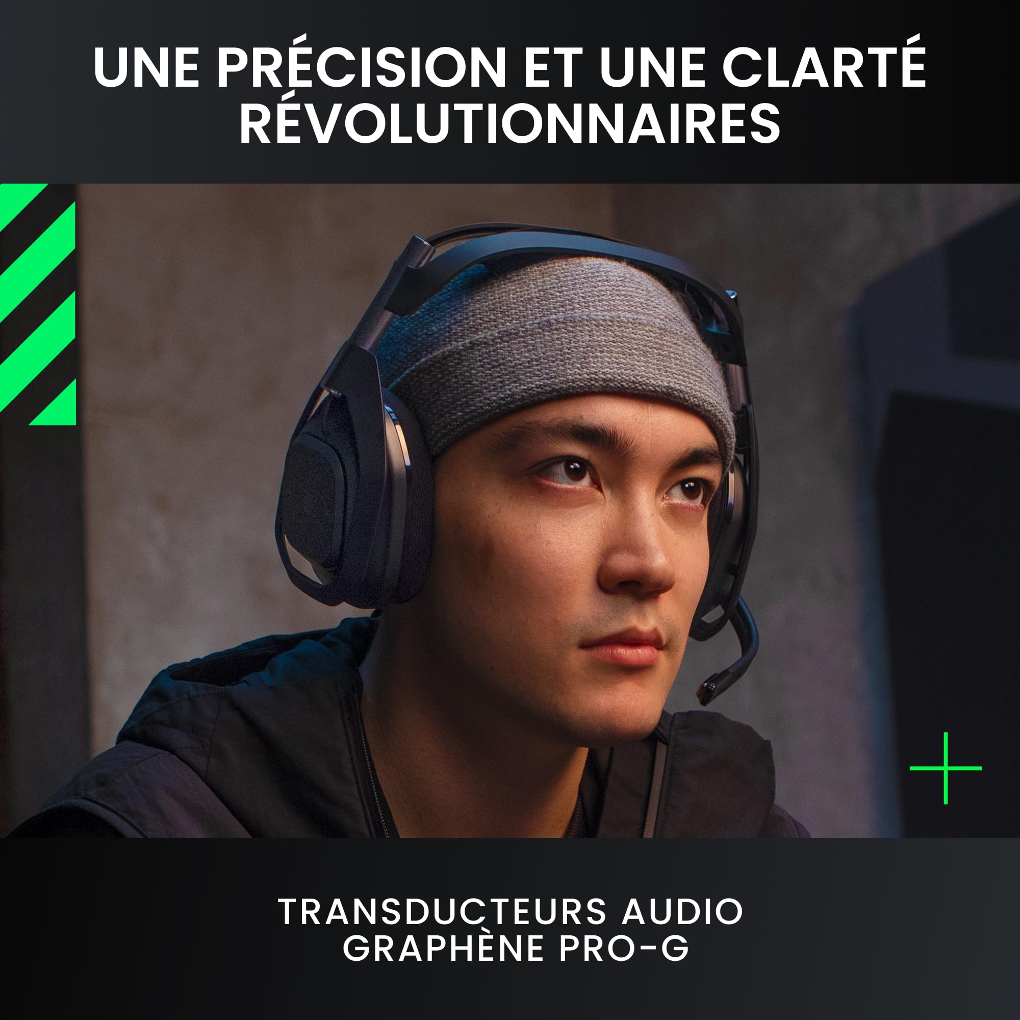 Logitech Casque gamer G Astro A50 X LIGHTSPEED Noir pas cher