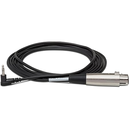 Amazon Co Jp Hosa Xvm 105f 1 5m L型ステレオミニオス Xlrメス オーディオケーブル 家電 カメラ