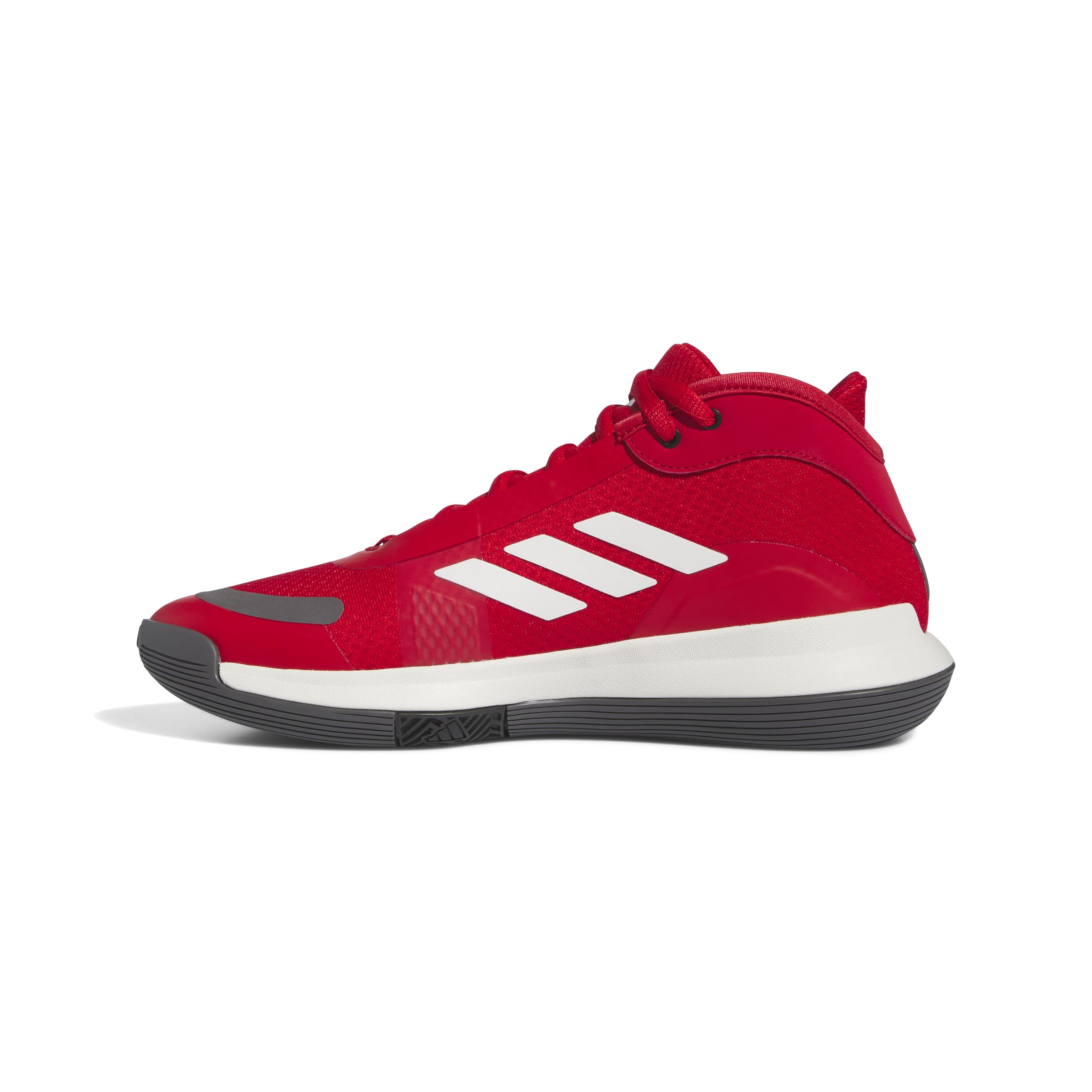 adidas Unisex - Adulto Bounce Legends Trainers, Better Scarlet/Cloud White/Charcoal, 46 EU