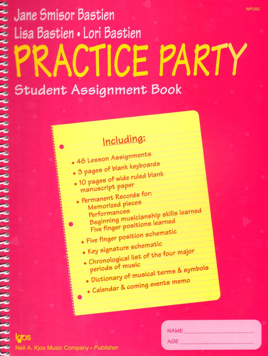 WP293 - Practice Party Student Assignment Book