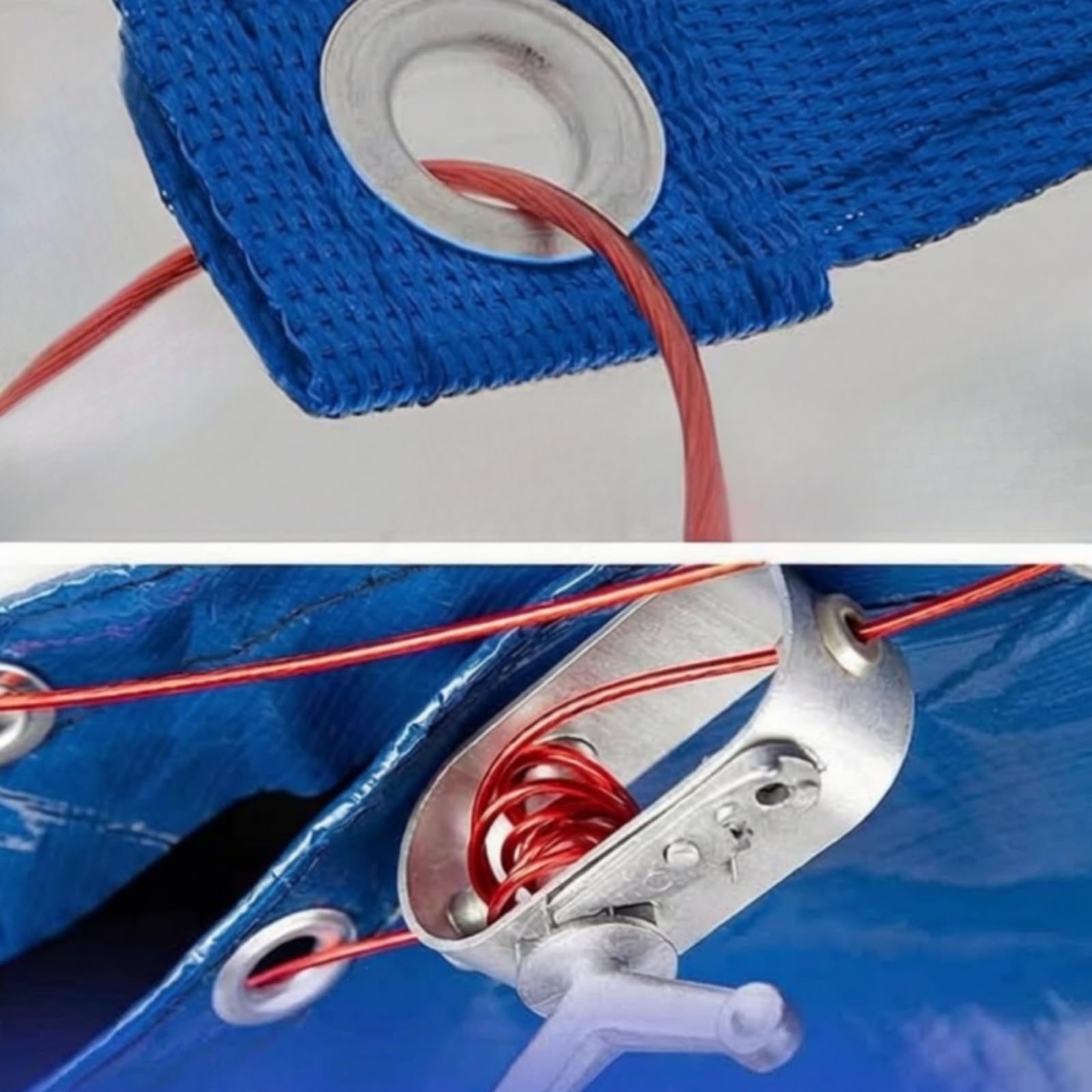 rockible Cabrestante Palanca para Cubierta Piscina Invierno Compacto Cubierta con Palanca, 30m