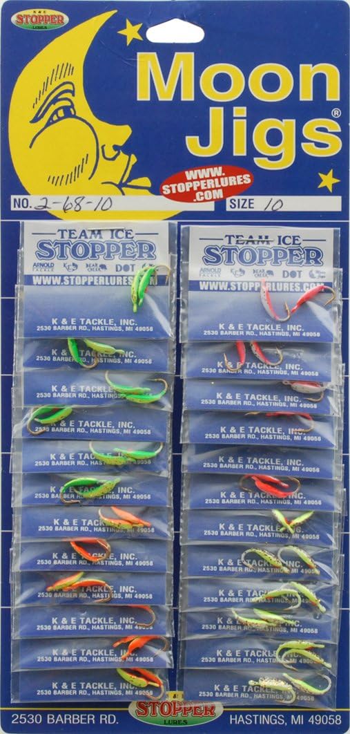 MOON GLTR JIG AST SZ 10
