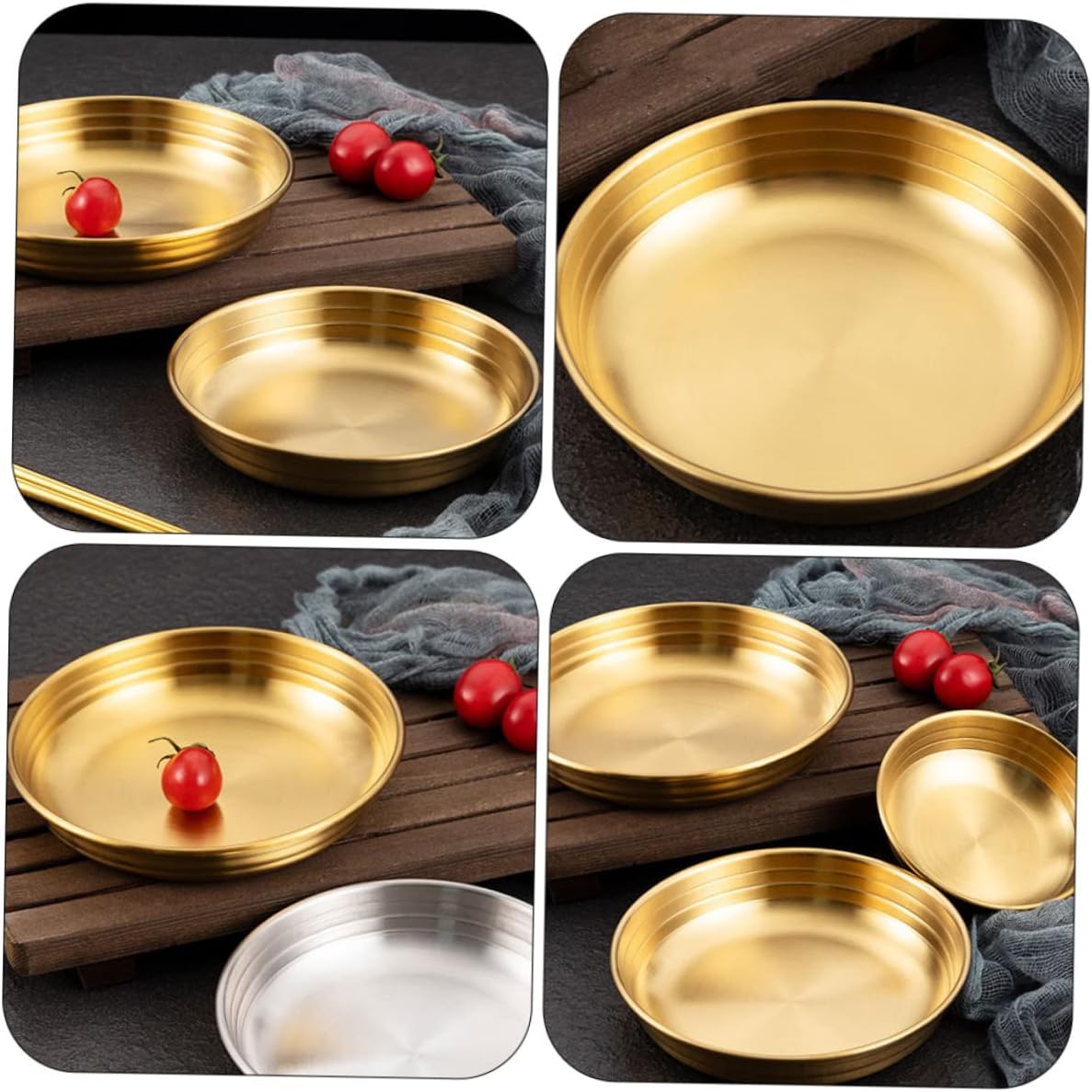 Mikinona Korean Style Sauce Dish Soy Sauce Bowl for Condiments Rice Korean Side Dishes