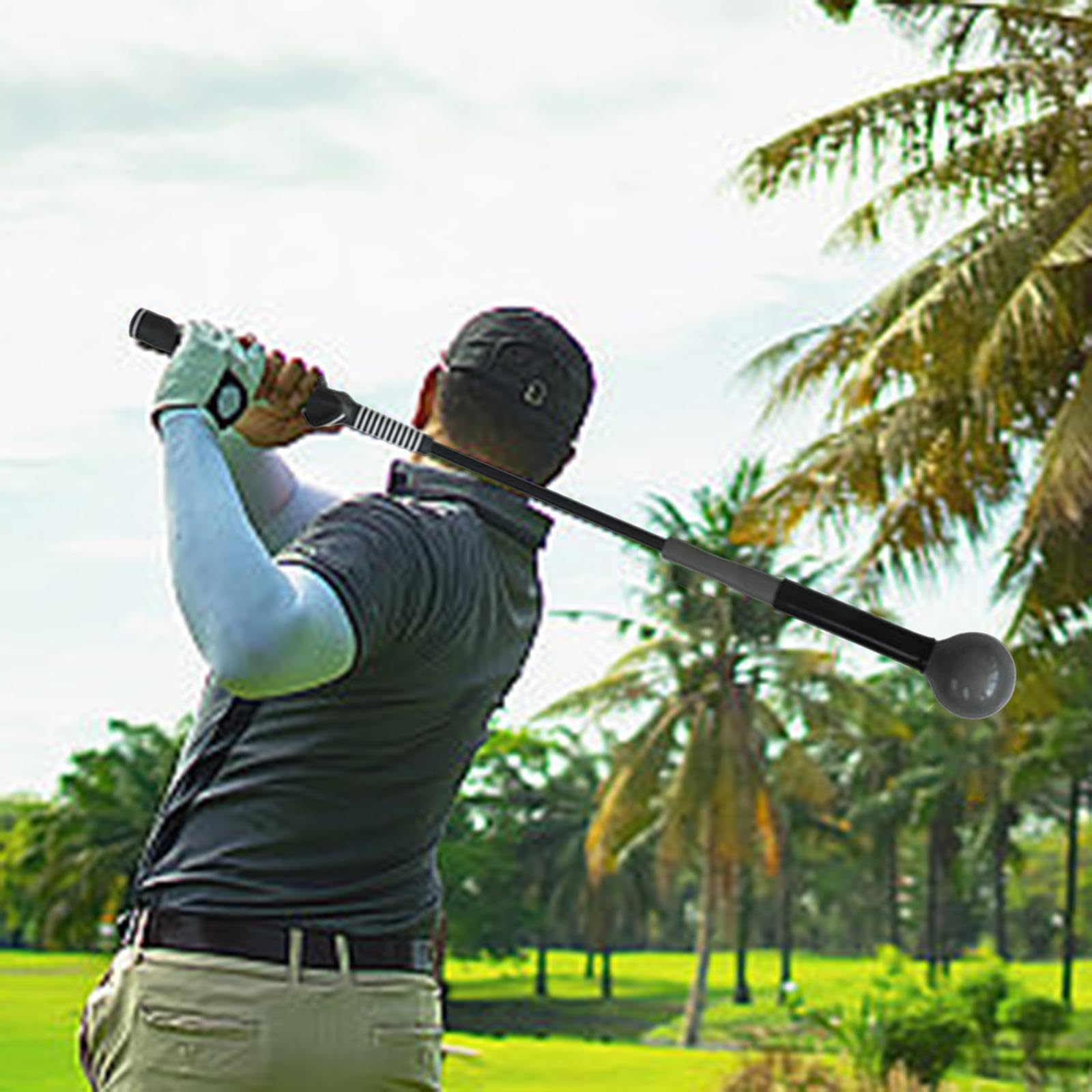 Golfschwungtrainer, Übungsstock Zur Verbesserung Der Golftechnik, Aufwärmgerät für Training