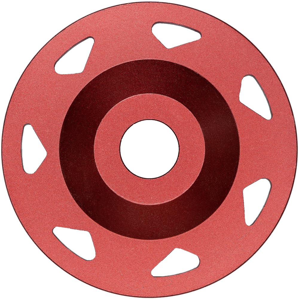 Diamant Topfschleifer 130 mm – Premium Schleifteller für Beton, Granit, Marmor – Ø 130 mm, 25,0 mm Bohrung, #30/40 Körnung, 7 Segmente – Passend für Festool RG 130 E, RGP 130 – Trockenschliff