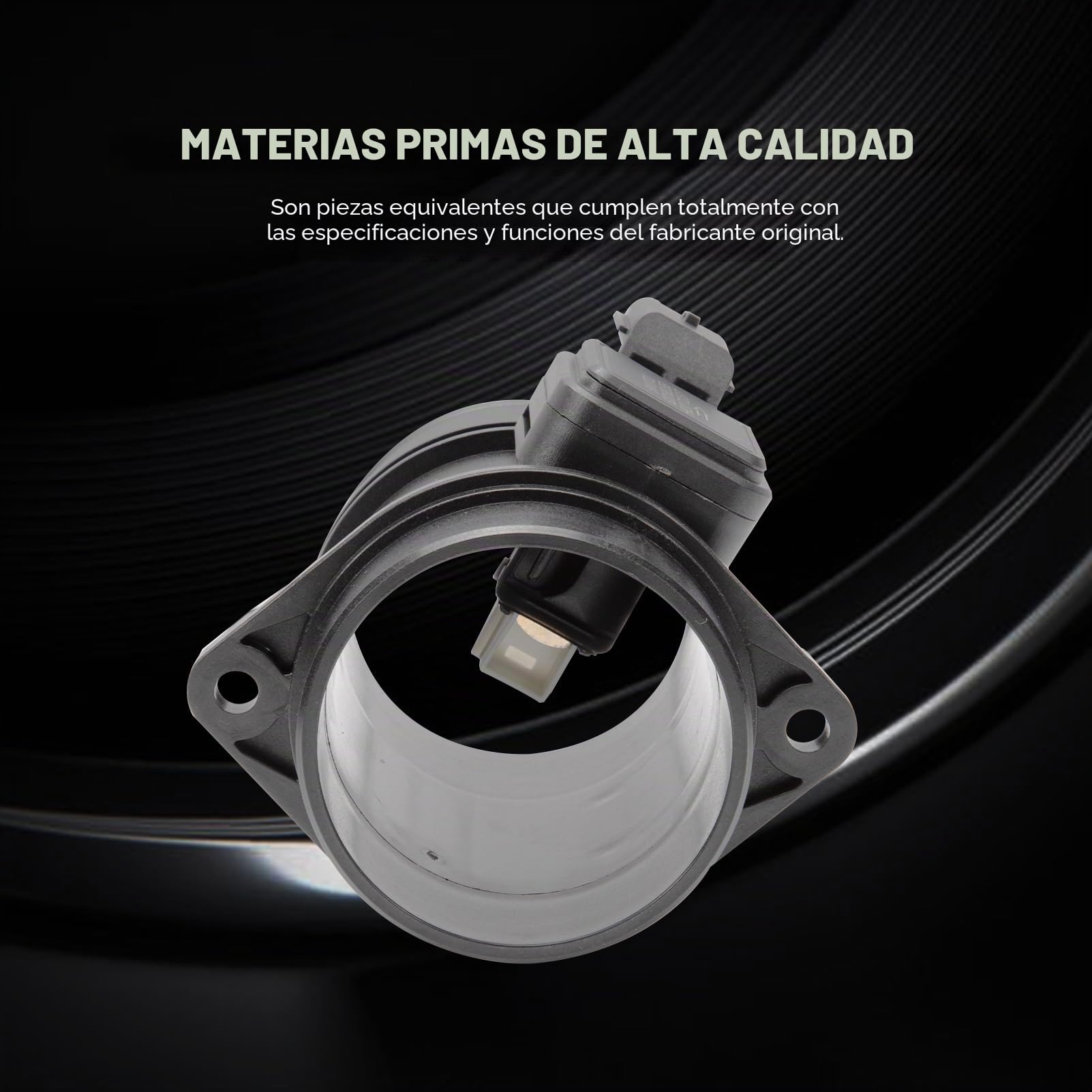 Sensor de flujo de aire masivo MAF para Dokker Duster Logan Qashqai Juke Twingo Clio Megane Fluence 8200682558 5WK97021 sensor maf de 4 pines