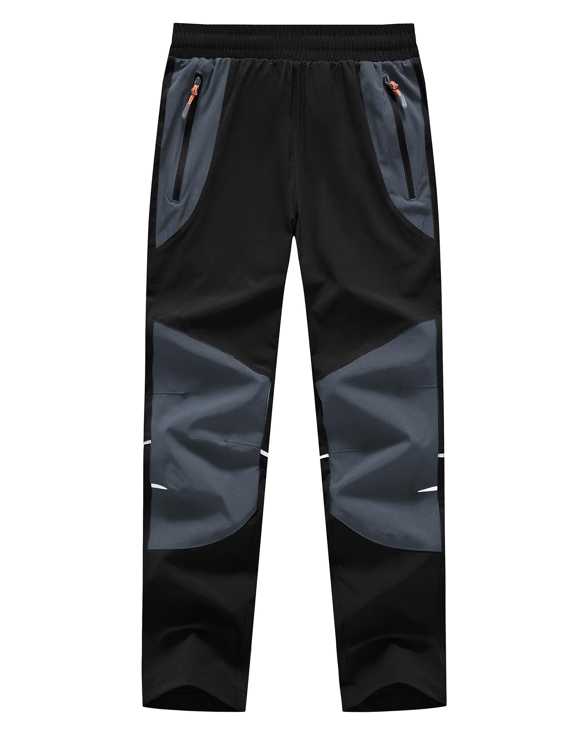 Buyboxs Wanderhose Kinder Sommer Wasserdicht Outdoorhose Jungen Arbeitshose Mädchen Trekkinghose mit Gummibund