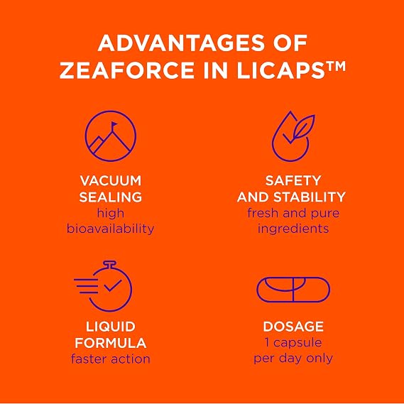 Excellent Vision with 1 Capsule/Day. Concentrated Composition. Multidirectional Action. Liquid Formula for Complete Absorption and Faster Effect. Laboratory Tested. (30 Servings)