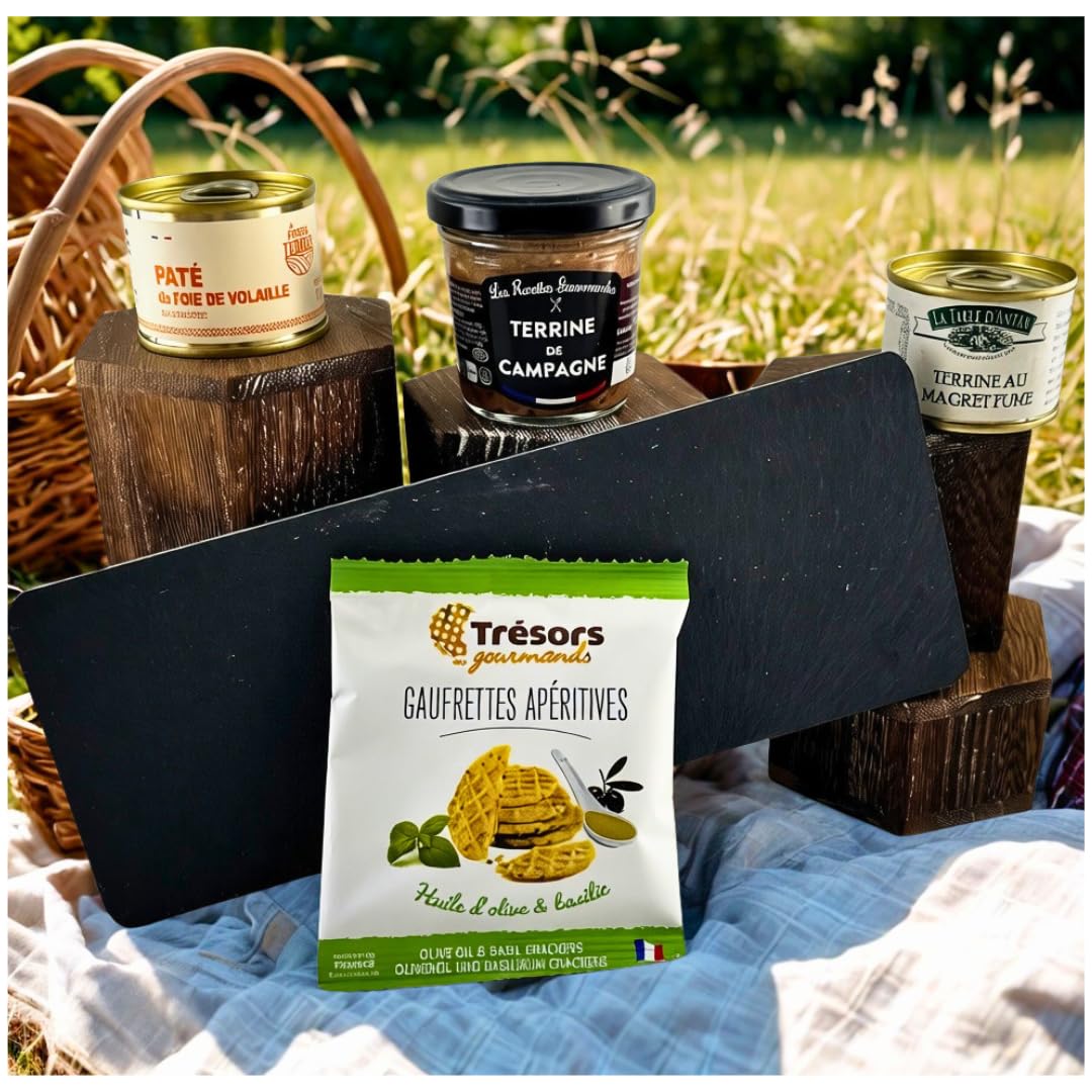 COLIS GOURMANDS Coffret Dégustation Gourmet : Sélection de Terrines, Pâtés et Croustillants Artisanaux