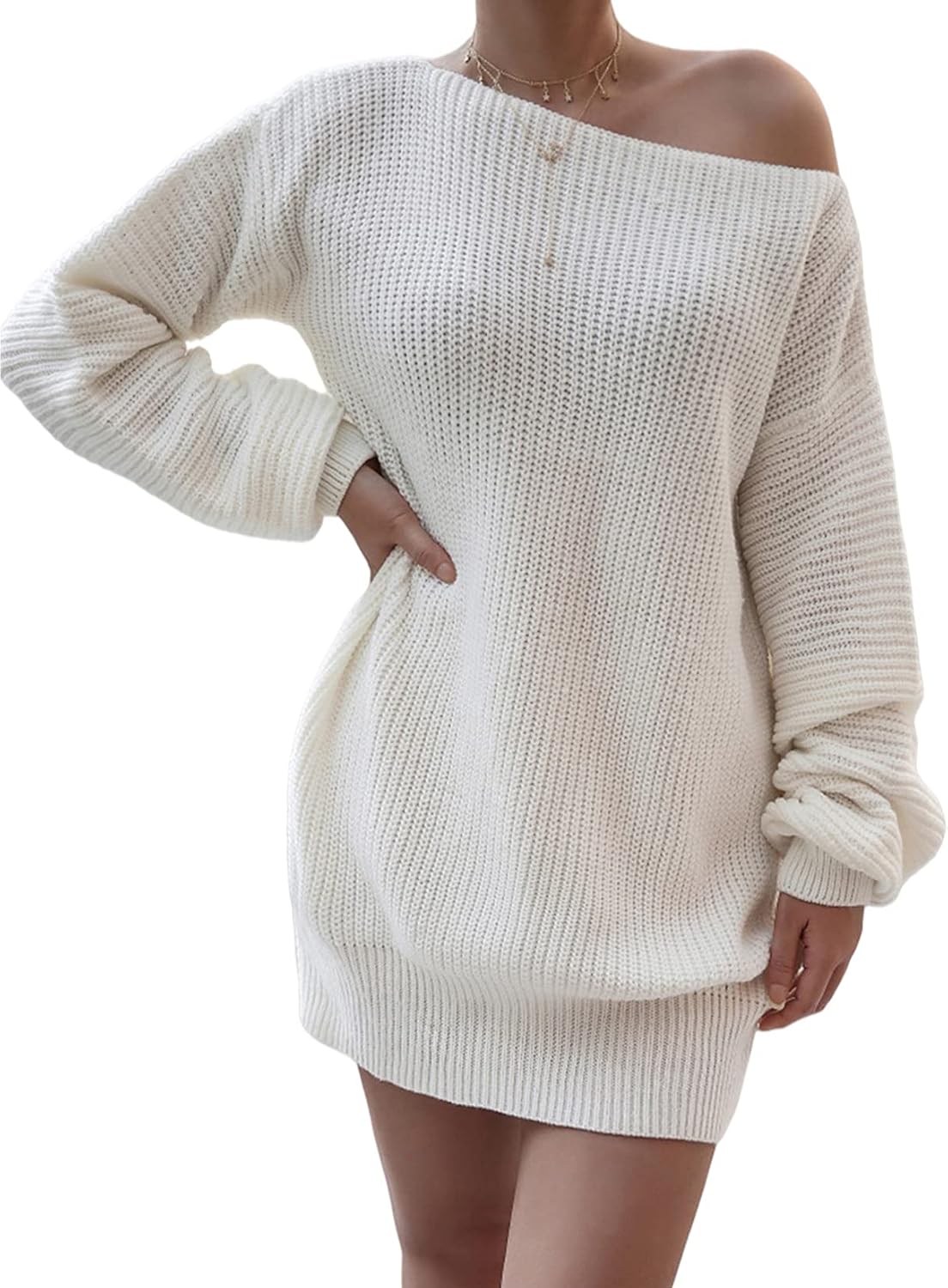 Qkezz Short Sweater Dress for Women Off 