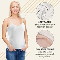 Vista 4 de Xtinmee Camiseta térmica sin mangas para mujer, camisola de poliéster con forro polar térmico