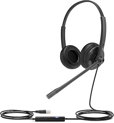 Yealink USB Headset UH34 Dual Teams, schwarz