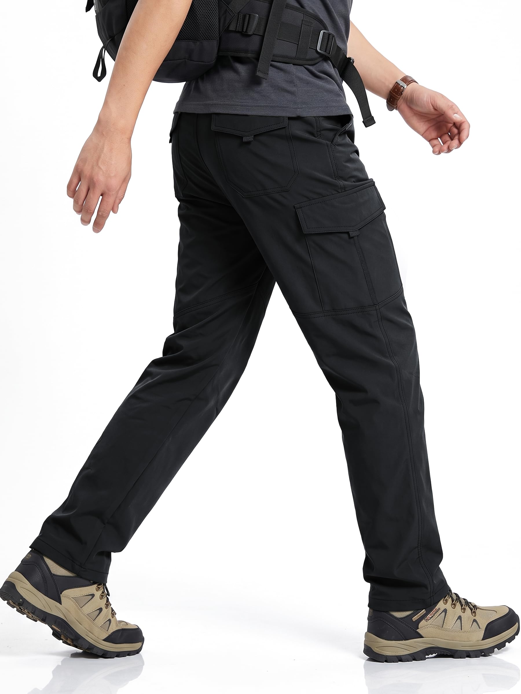 Pantalones de Trabajo Hombre Pantalone Trekking Montaña Tactico Secado Rápido