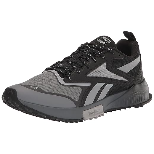 Reebok Men's Lavante Trail Running Shoe, Pure Grey/Black, 9