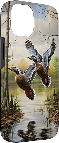 Miniatura 6 de iPhone 13 Duck Hunting  Tema de caza de cazadores y aves acuáticas, funda de patos